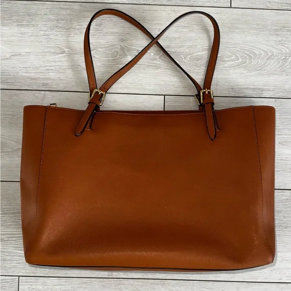 Tory Burch York Buckle Leather Tote Bag - Picture 5 of 9